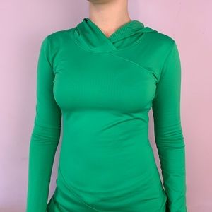 Under Amour women’s green hooded pullover